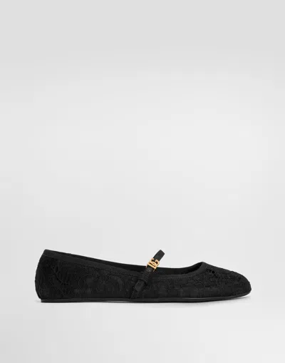 Dolce & Gabbana Ballerina In Black