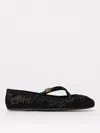 Dolce & Gabbana Ballet Flats  Woman Color Black In Black