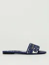 Dolce & Gabbana Ballet Flats  Woman Color Blue