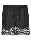 Dolce & Gabbana Bandanna Print Swim Trunks