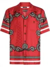DOLCE & GABBANA BANDANA-PRINT SHIRT