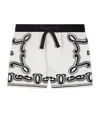 Dolce & Gabbana Bandana Print Sweatshorts