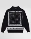 Dolce & Gabbana Bandanna-print Sweatshirt In Blue