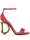 Dolce & Gabbana Klassische Sandalen In Red