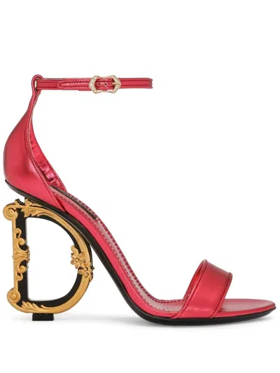 Dolce & Gabbana Klassische Sandalen In Red