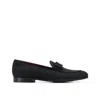 Dolce & Gabbana Man Loafers Black Size 8 Textile Fibers In Black