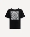 Dolce & Gabbana Men Baroque Print T-shirt In Black