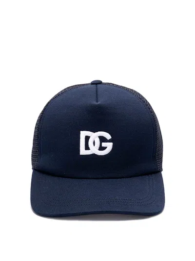 Dolce & Gabbana Baseball Cap In Blue