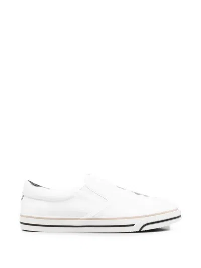Dolce & Gabbana Bassa Slip-on Sneakers In White