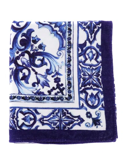Dolce & Gabbana Beach Towel In Multi