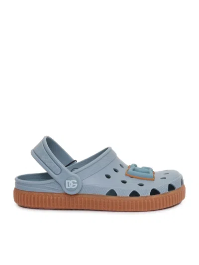 Dolce & Gabbana Kids' Beachwear In Blue