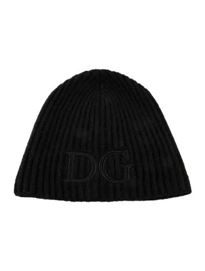 Pre-owned Dolce & Gabbana Beanie W/tags In Black
