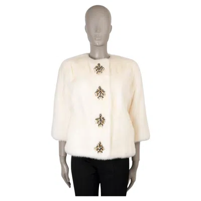 Pre-owned Dolce & Gabbana Beige Cotton 2024 Turlington Corduroy Blazer Jacket 42 M In Brown