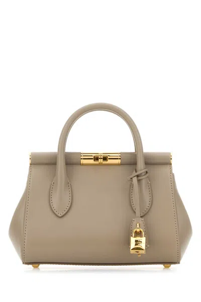 Dolce & Gabbana Beige Marlene Satchel Bag