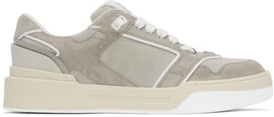 DOLCE & GABBANA BEIGE NEW ROMA SNEAKERS