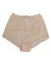 Dolce & Gabbana Beige Nylon High Waist Girdle Panty Underwear In Brown