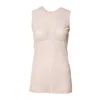 Dolce & Gabbana Beige Nylon Blouse In Pink
