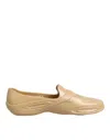Dolce & Gabbana Beige Rubber Slides Low Top Sneakers Men's Shoes In Sand