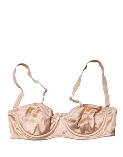 Dolce & Gabbana Semi-pad Underwire Balconette Bra In Neutral