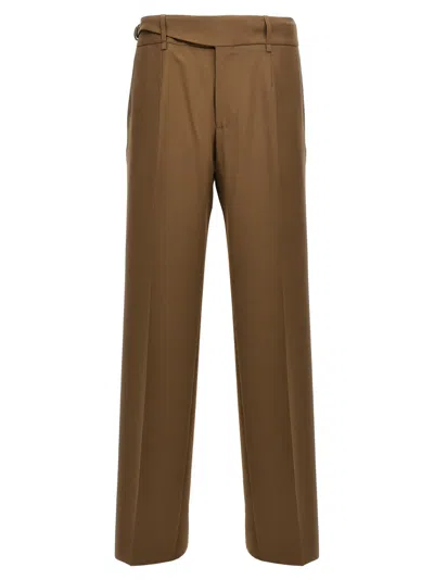 DOLCE & GABBANA BEIGE TAILORED TROUSERS