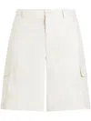 Dolce & Gabbana Gabardine Shorts With Side Pockets