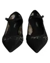 Dolce & Gabbana Bellucci Flat In Black