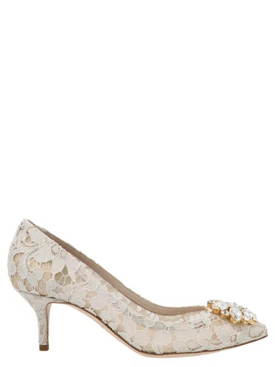 Dolce & Gabbana Bellucci Pumps In White