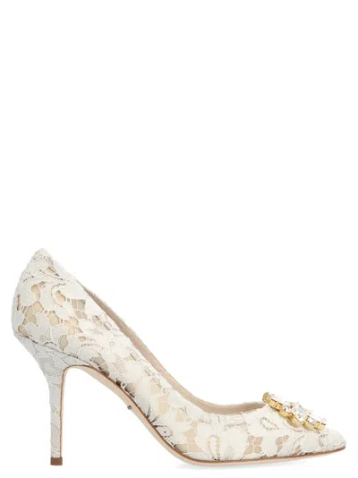 Dolce & Gabbana Bellucci Pumps In White