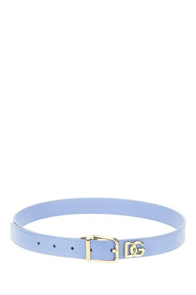 Dolce & Gabbana Belt In Blue