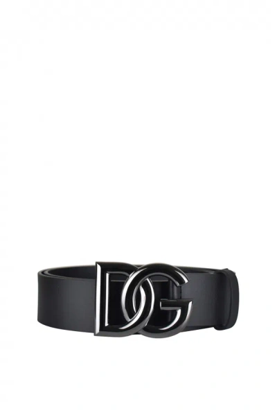 Dolce & Gabbana Belt In Black