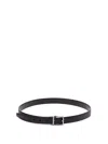 Dolce & Gabbana Adjustable Waist Belt In Black  