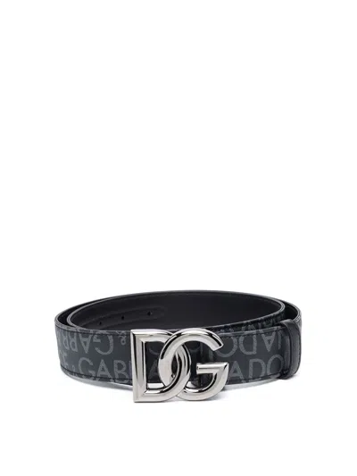 Dolce & Gabbana Belt In Grey