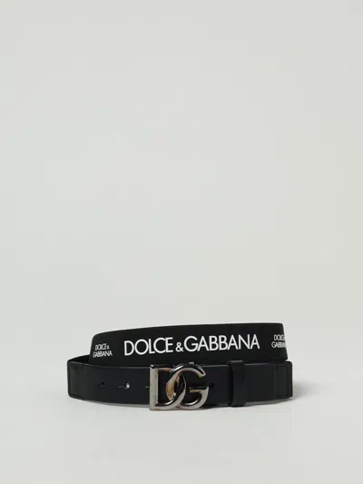 Dolce & Gabbana Belt Kids  In Black