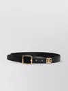Dolce & Gabbana Smooth Leather Dg Belt With 8