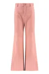 Dolce & Gabbana Belt Loop Casual Pants In Pink