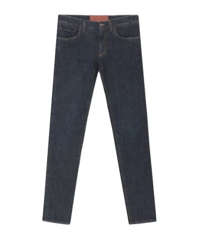 Dolce & Gabbana Belt-loop Jeans In Black