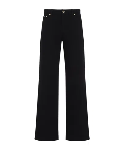 Dolce & Gabbana Belt-loop Jeans In Black
