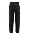 Dolce & Gabbana Belt-loop Jeans In Black