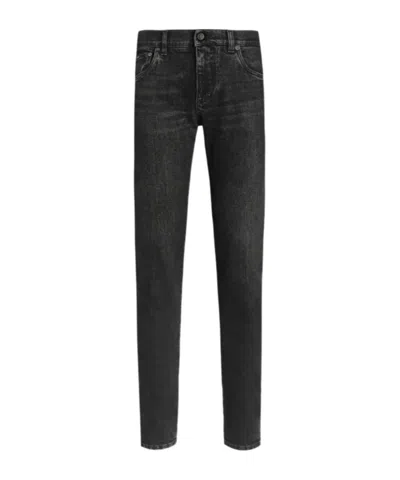 Dolce & Gabbana Five-pocket-jeans In Black