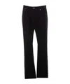 Dolce & Gabbana Men Black Wool Pant In Black