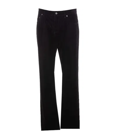 DOLCE & GABBANA DOLCE  GABBANA LOGO PLAQUE STRAIGHT LEG PANTS