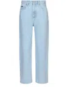 Dolce & Gabbana Cotton Denim Boyfriend Jeans In Blue