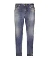 Dolce & Gabbana Slim-fit Cotton Jeans In Gray
