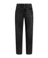 Dolce & Gabbana Trousers With Belt Loops And Contrast Stitching In Multi