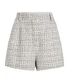 Dolce & Gabbana Tweed Shorts In White
