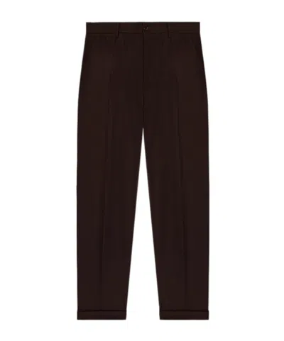 Dolce & Gabbana Belt Loop Track Pants In Black