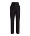 Dolce & Gabbana Flare Leg Trousers With Pockets And Belt Loops In Black