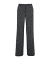 Dolce & Gabbana Belt Loops Slacks In Black