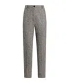 Dolce & Gabbana Belt Loops Slacks In Gray