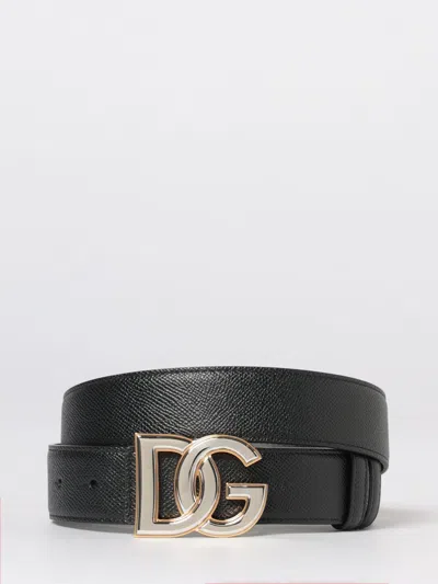 Dolce & Gabbana Belt Men  In Black
